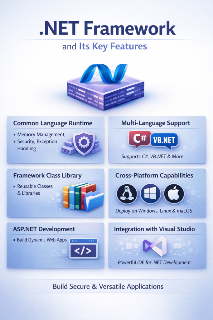 .NET Framework and Its Key Features​