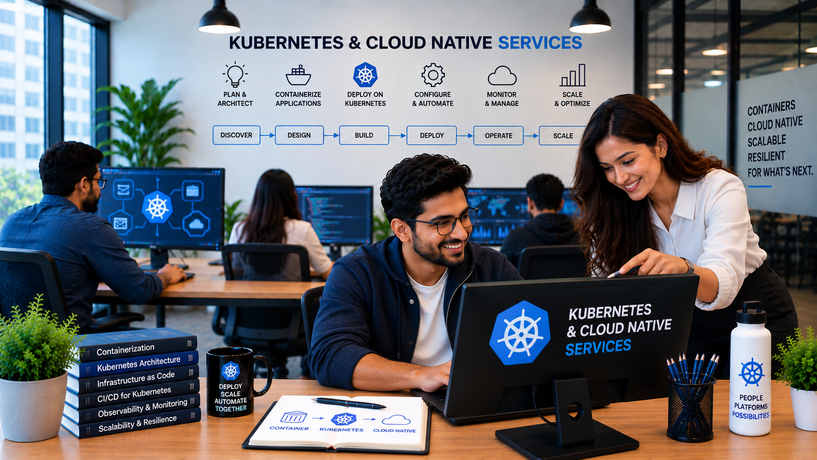 Kubernetes engineering team planning a production cloud-native platform